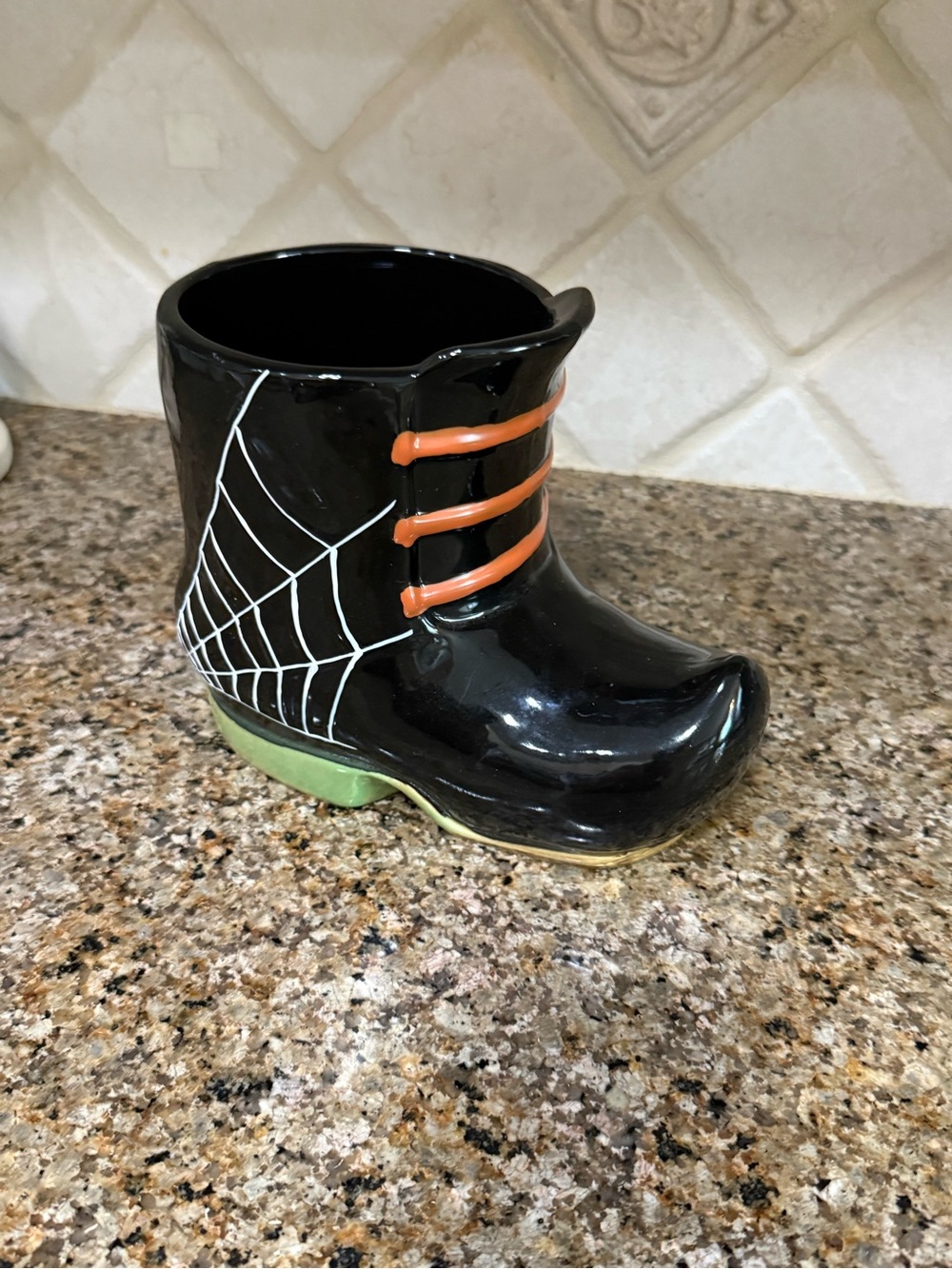Yankee Candle Witch Boot candle holder